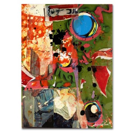 Trademark Fine Art Miguel Paredes 'Urban Collage I' Canvas Art, 35x47 MP0043-C3547GG
